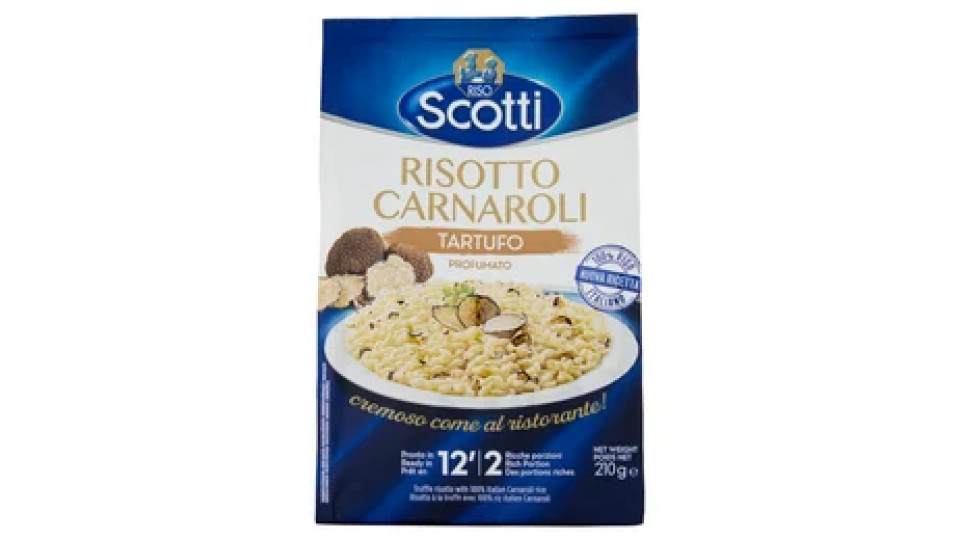 Riso Scotti Risotto Carnaroli Tartufo Profumato 210 g