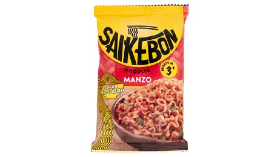 Saikebon Noodles Manzo 79 g