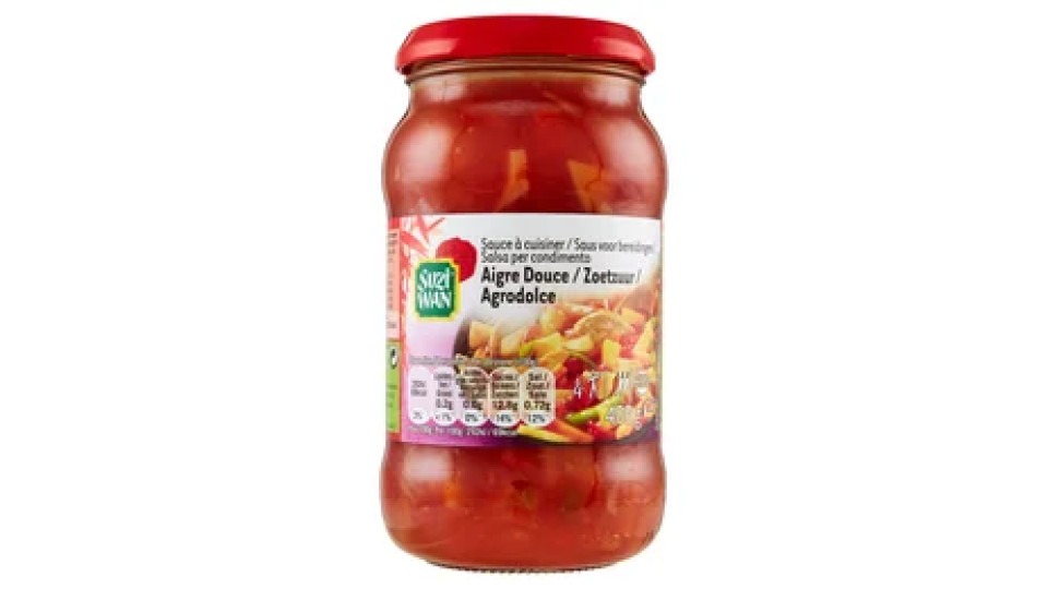 Suzi Wan Salsa per condimento Agrodolce 400 g