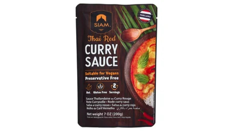 Siam Thai Red Curry Sauce 200 g