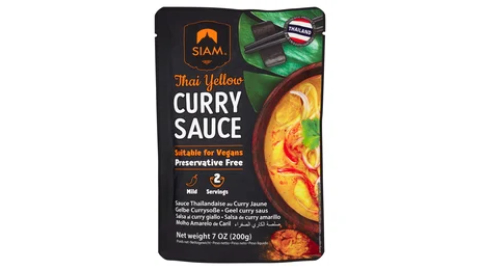 Siam Thai Yellow Curry Sauce 200 g