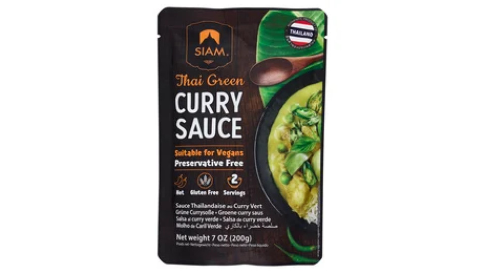 Siam Thai Green Curry Sauce 200 g