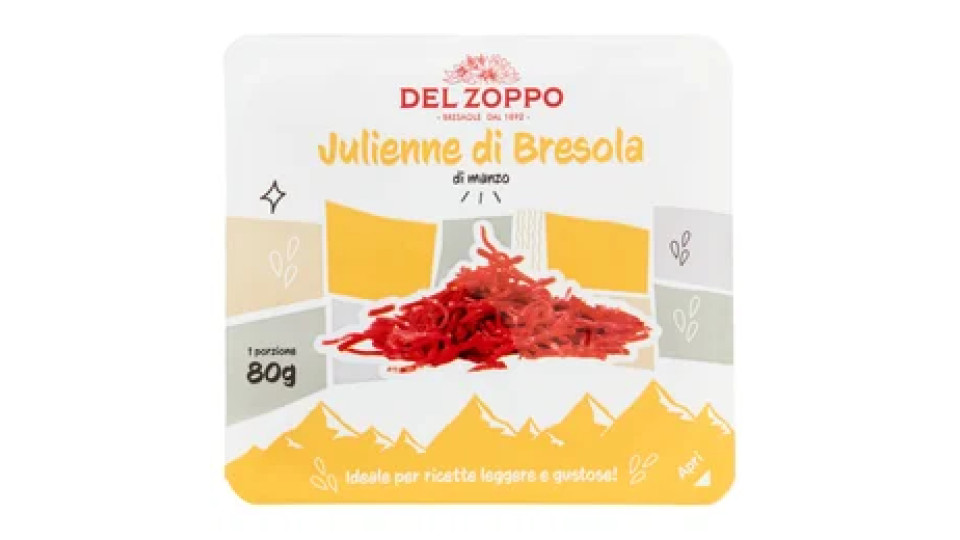 Del Zoppo, julienne di bresaola di manzo