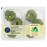 Terre d'Italia Canederli del Trentino Alto Adige agli Spinaci 2 x 225 g