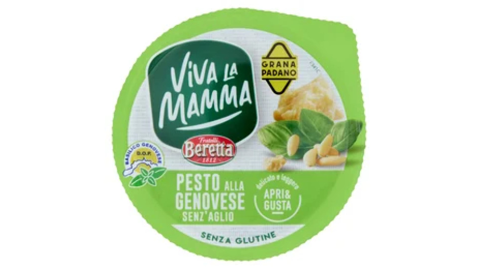 Viva la Mamma Pesto alla Genovese Senz'Aglio 90 g