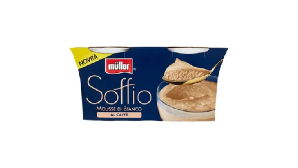 müller Soffio Mousse di Bianco al Caffè 2 x 95 g