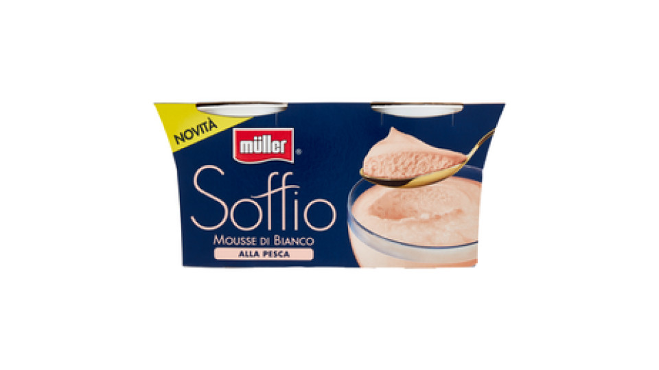 müller Soffio Mousse di Bianco alla Pesca 2 x 95 g