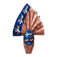 Uovo di Pasqua Cioccolato Caramellato alle Mandorle con Sorpresa e 4 Cioccolatini 265g