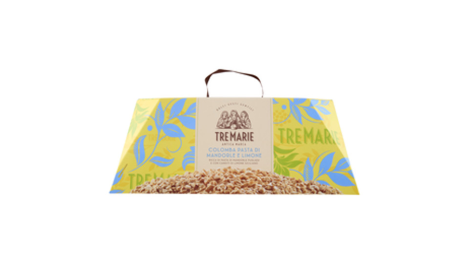 Tre Marie Colomba Pasta di Mandorle e Limone 900 g