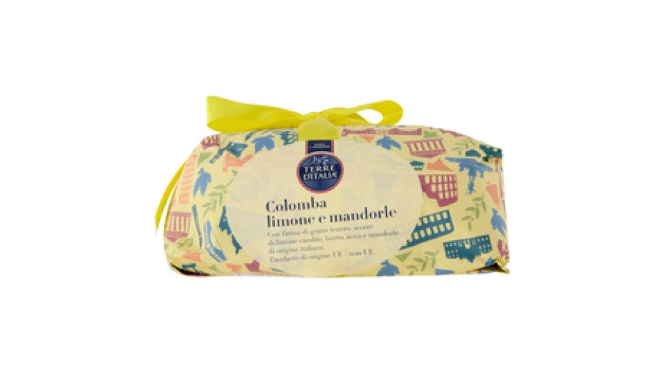Terre d'Italia Colomba limone e mandorle 750 g