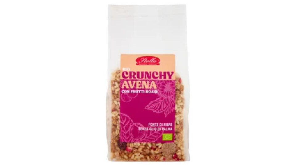 Stella Crunchy Avena con Frutti Rossi Bio 375 g