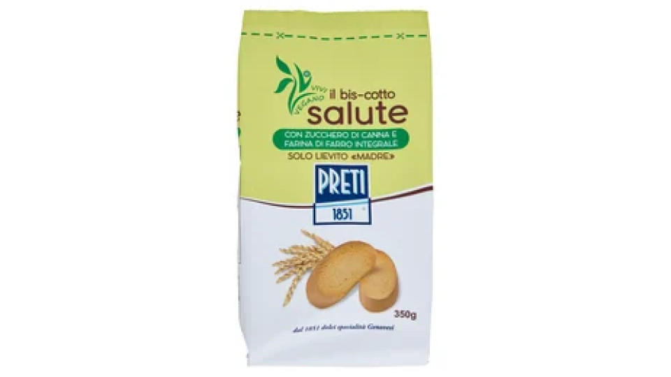 Preti il bis-cotto salute 350 g
