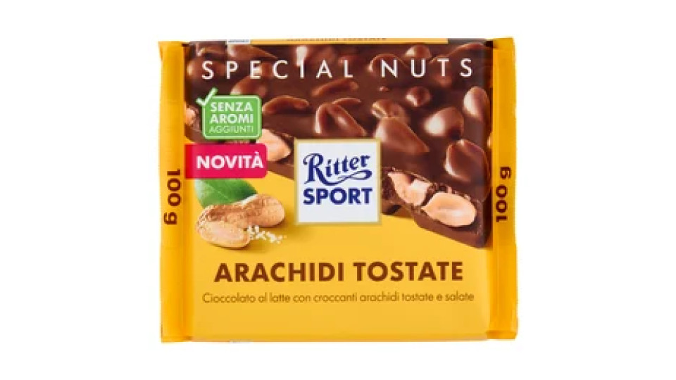 Ritter Sport Special Nuts Arachidi Tostate 100 g