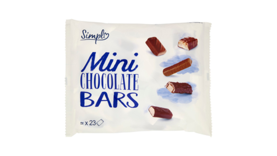Simpl Mini Chocolate Bars 450 g