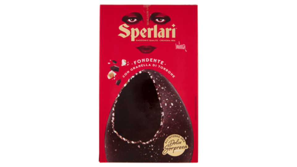 Sperlari Fondente con Granella di Torrone 290 g