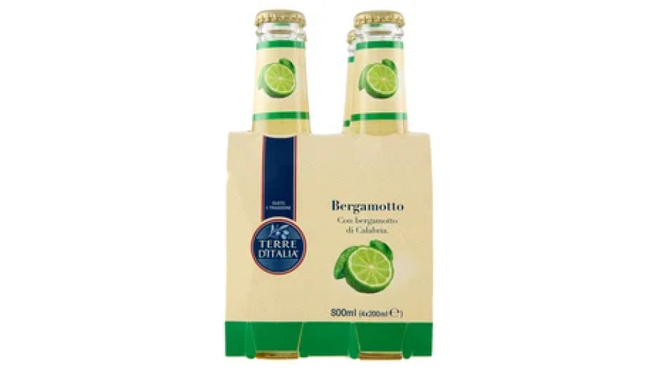 Terre d'Italia Bergamotto 4 x 200 ml