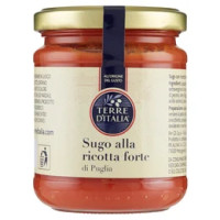 Terre d'Italia Sugo di Puglia alla ricotta forte 180 g