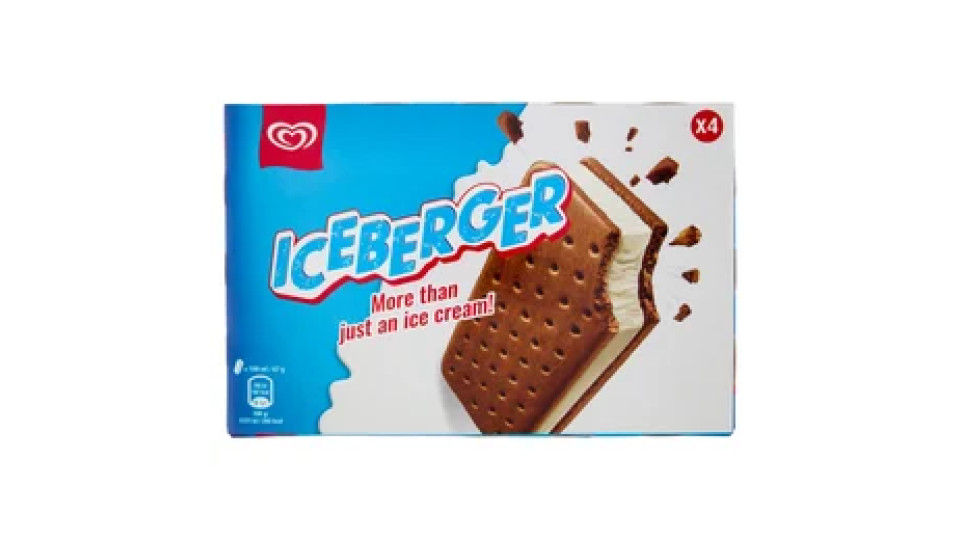 Algida Iceberger 4 gelati 268 g