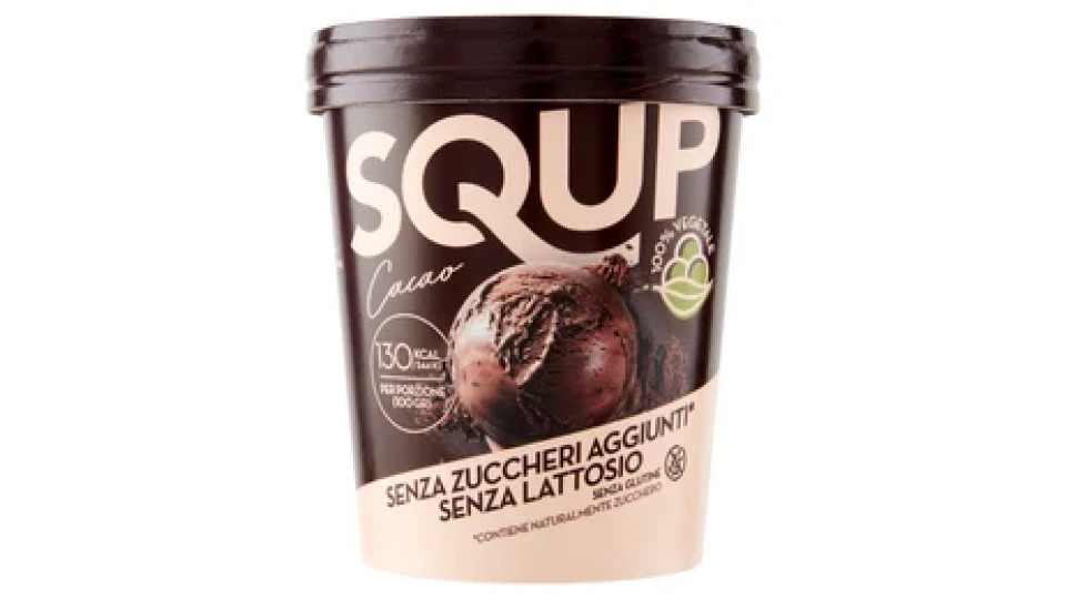 Squp Gelato 100% Vegetale Cacao 300 g