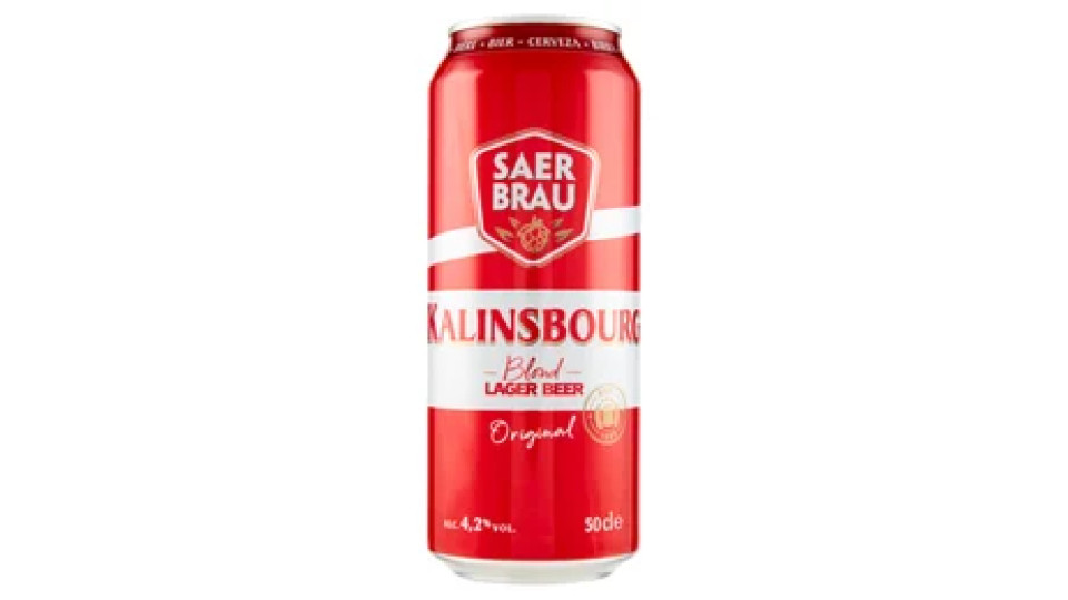 Saer Brau Kalinsbourg Blond Lager Beer 50 cl