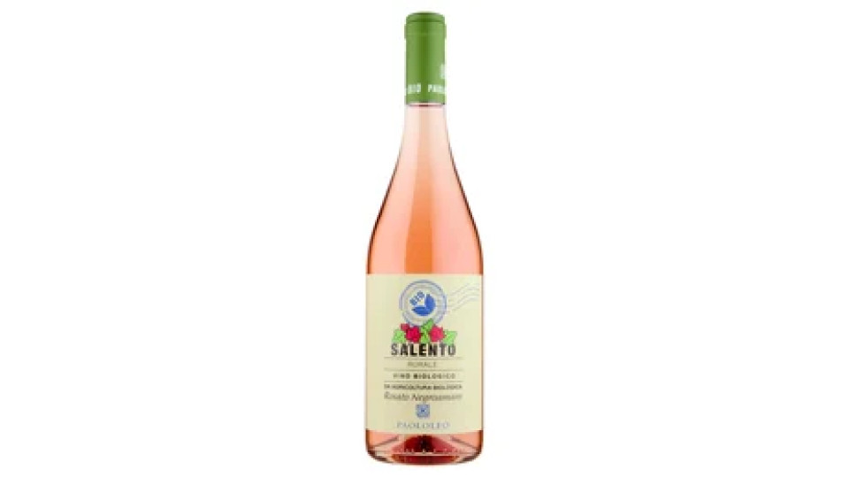 Paololeo Rurale Rosato Negroamaro Salento IGP Vino Biologico 750 ml