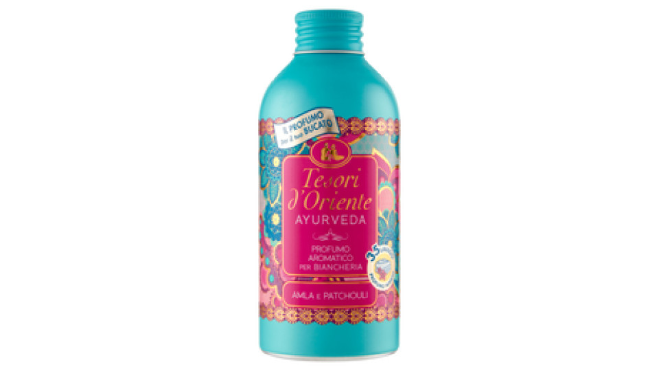 Tesori d'Oriente Ayurveda Profumo Aromatico per Biancheria Amla e Patchouli 250 ml