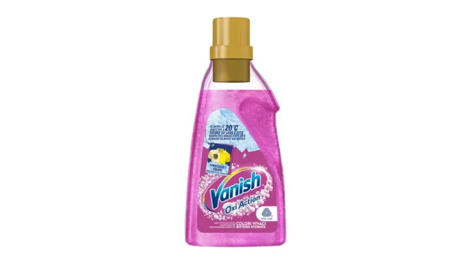 Vanish Smacchiatore Additivo Gel Rosa 750ml
