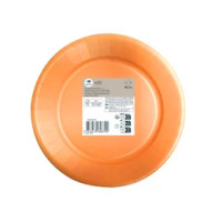 20 piatti di carta 18CM ARANCIO CRF