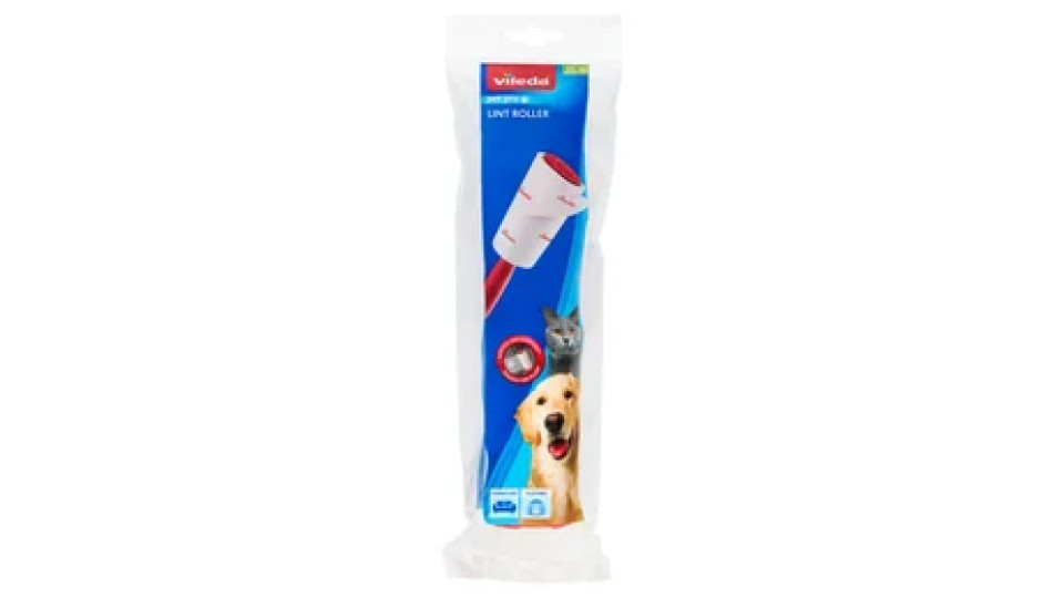 Vileda Pet Pro Lint Roller - Spazzola Adesiva Sistema