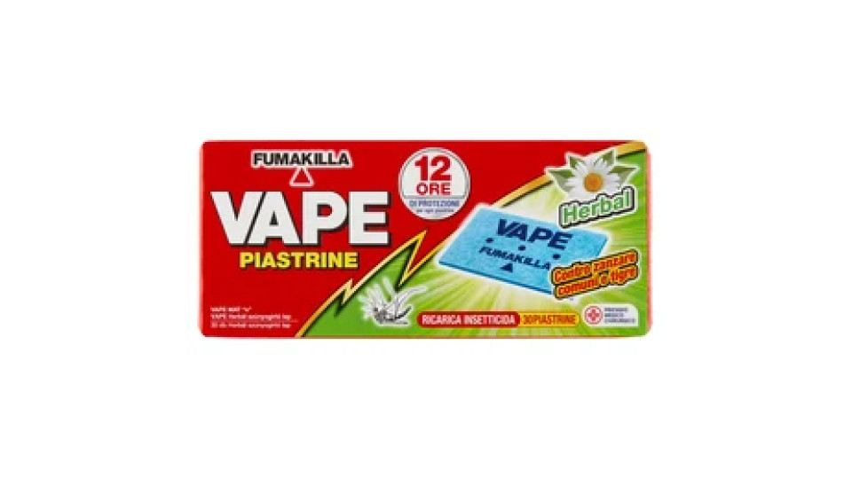 VAPE Piastrine Herbal 30 pz