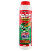 VAPE Scarafaggi e Formiche Insetticida in Polvere Pronta all'Uso 250 g