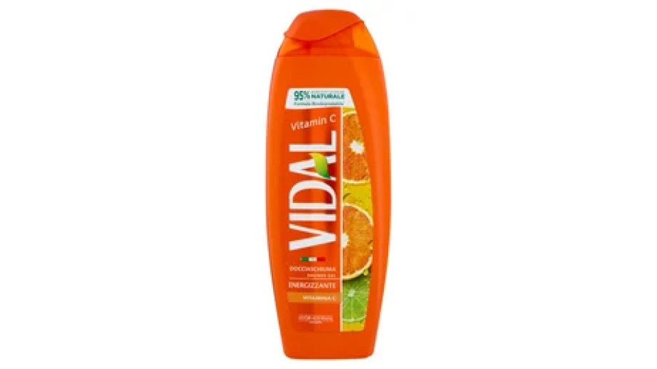 Vidal Vitamin C Docciaschiuma Energizzante Vitamina C 250 ml