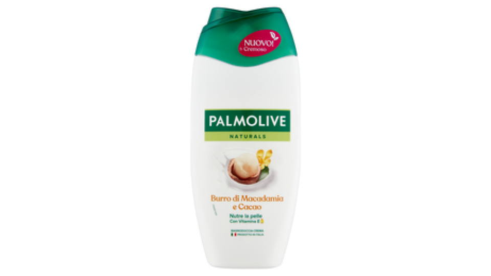 Palmolive bagnoschiuma Naturals Macadamia e Cacao idratante 220 ml