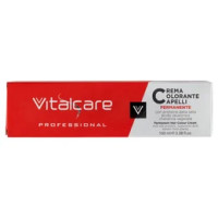 Vitalcare Professional Crema Colorante Capelli Permanente 6/00 Biondo Scuro 100 ml
