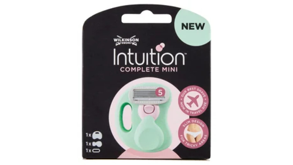 Wilkinson Sword Intuition Complete Mini Rasoio Portatile