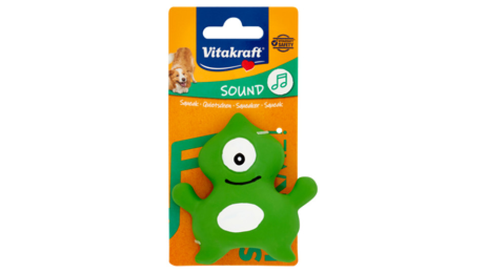 Vitakraft Sound Squeak Animale in lattice 1 pz