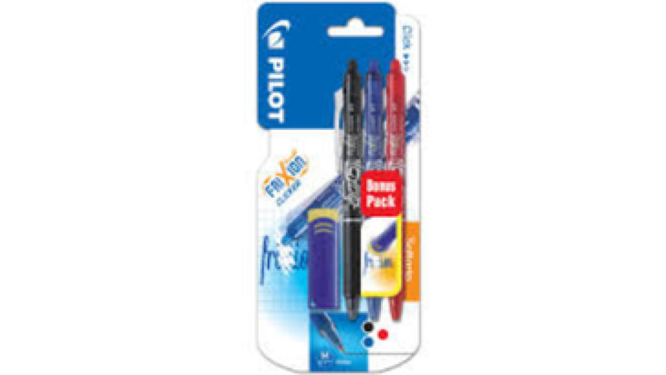 Pilot 3131910231325 penna roller Penna retrattile a clip Nero, Blu, Rosso