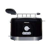 Termozeta 76034 7 2 fetta/e 870 W Nero, Acciaio inox