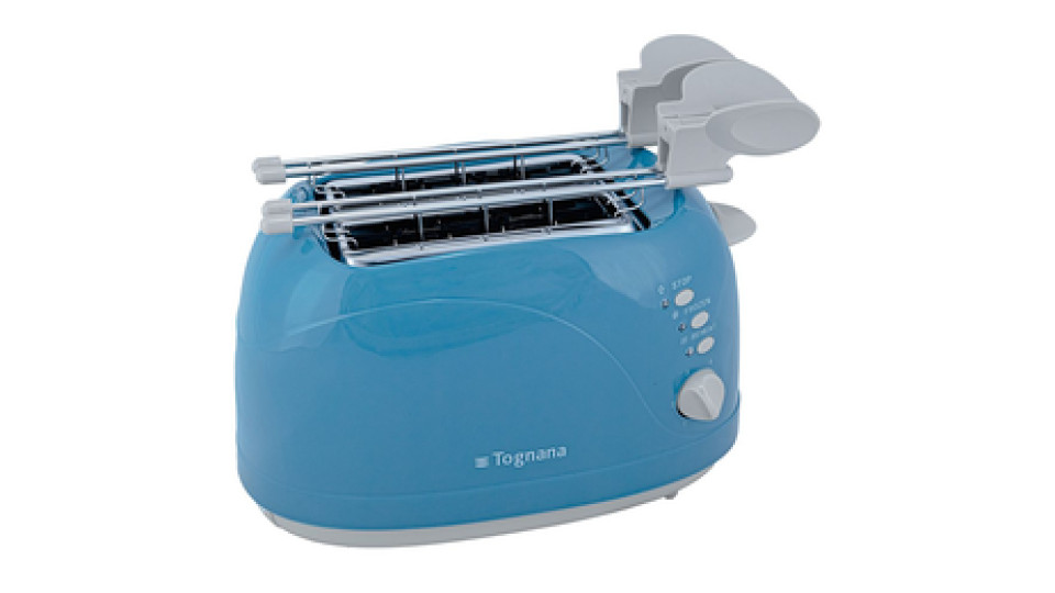Tognana Porcellane D2DTN03IRZU tostapane 6 2 fetta/e 750 W Blu