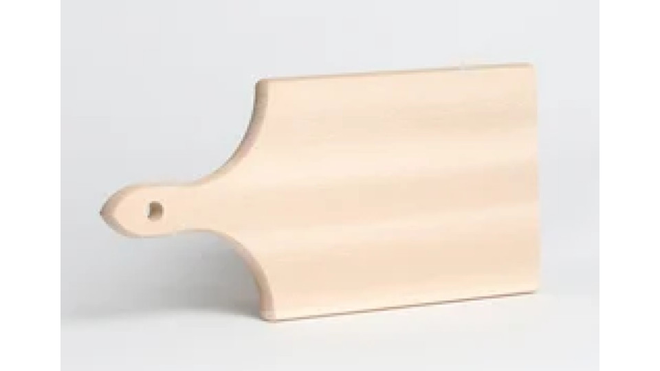 WOOD LIVING 1185 tagliere da cucina Rettangolare Faggio