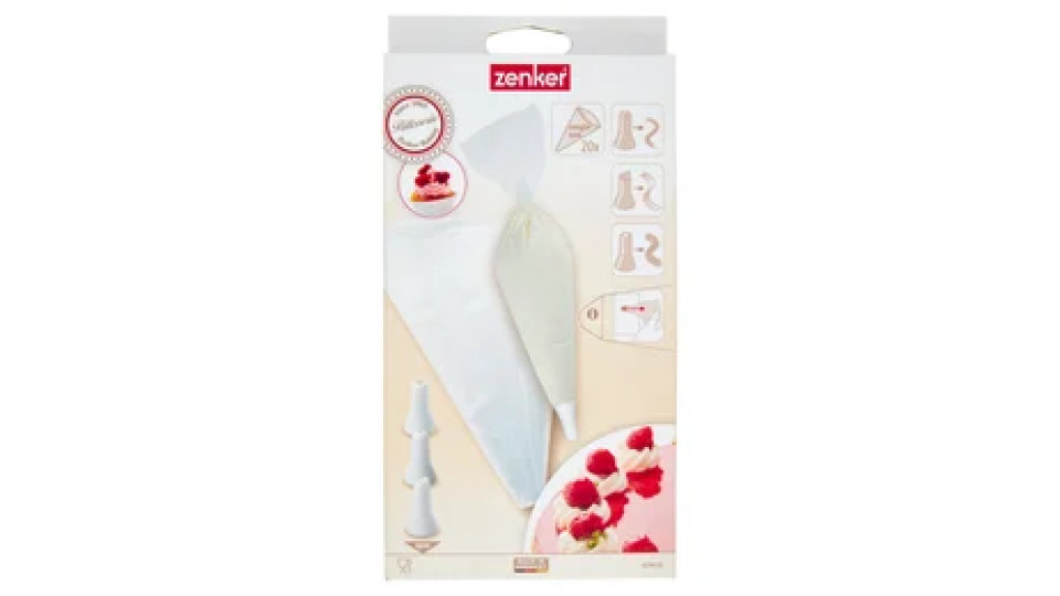 zenker Sacco decoratore monouso-3 boc. (20pz)