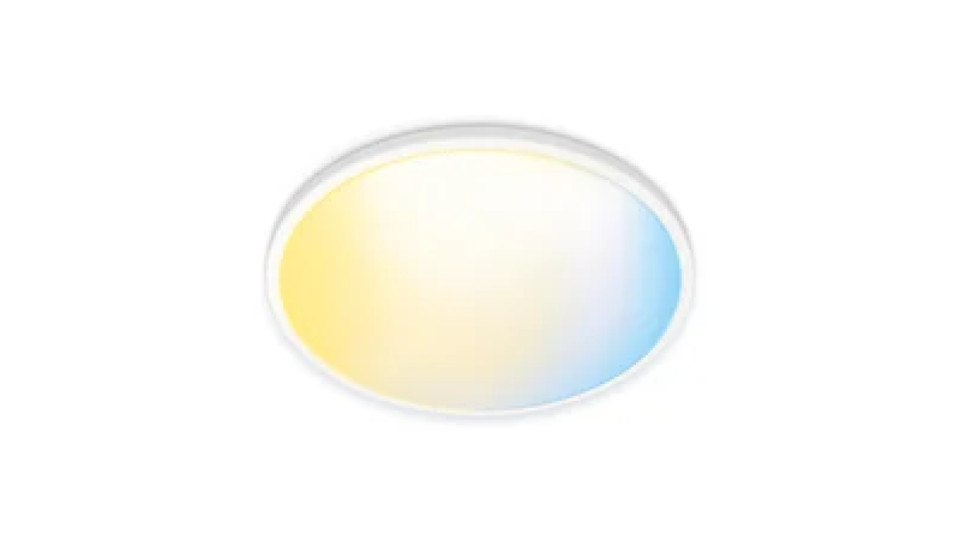 WiZ Plafoniera Smart Super Slim Dimmerabile Luce Bianca da Calda a Fredda