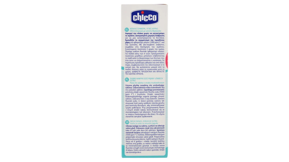 Chicco - Dentifricio, Fragola 