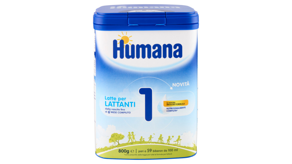 Humana, Latte 1 per lattanti