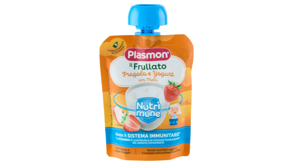 Plasmon, Spremi e Gusta mela fragola e yogurt