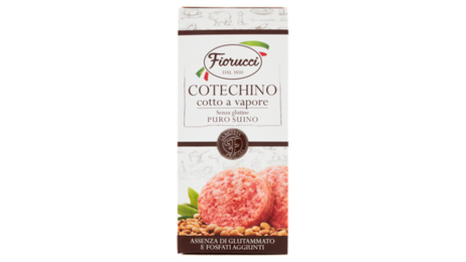 Fiorucci Cotechino Cotto A Vapore