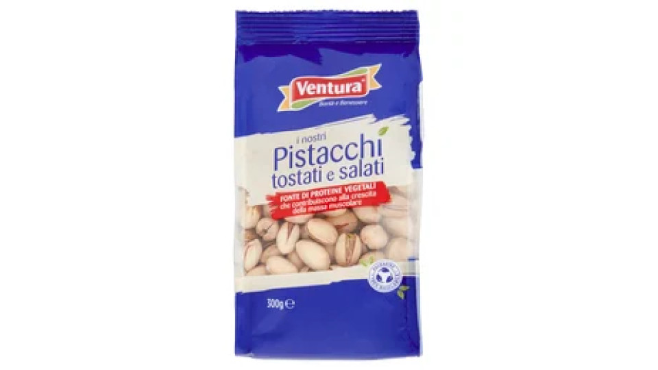 Ventura I Nostri Pistacchi Tostati E Salati 300 G