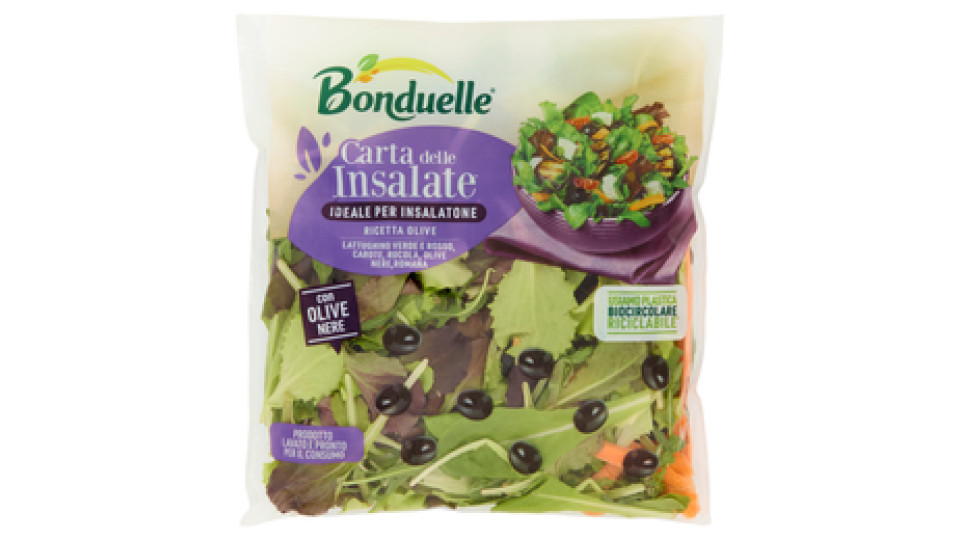 Bonduelle Carta delle Insalate Ricetta Olive