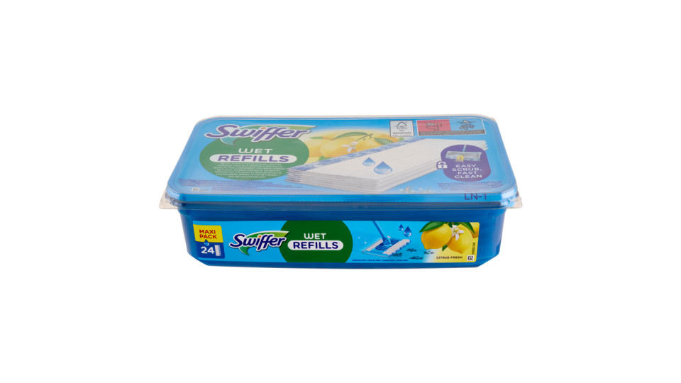 Swiffer, panni umidi lavapavimenti