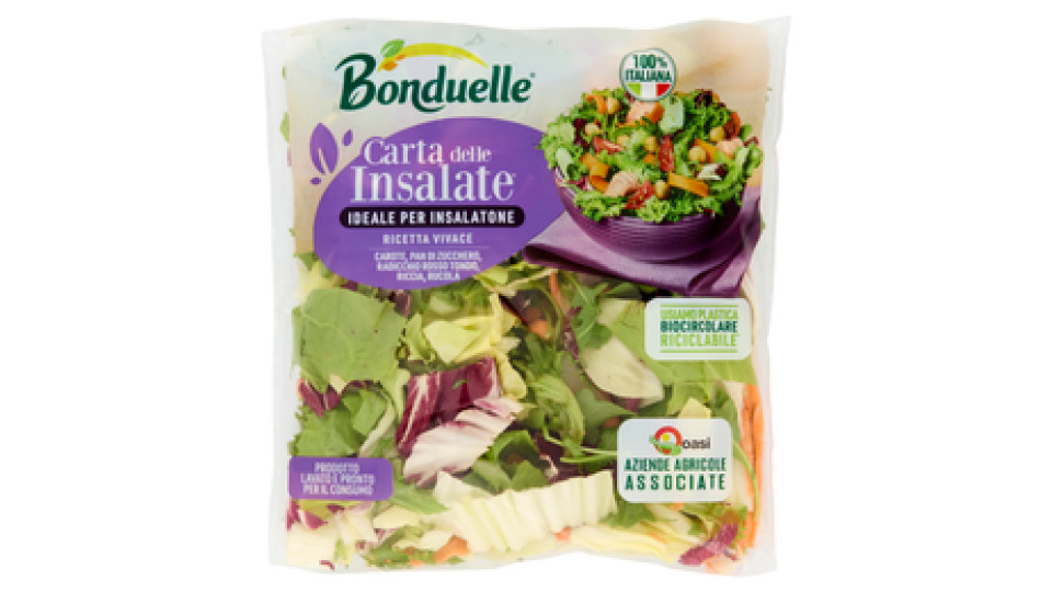 Bonduelle Carta delle Insalate Ricetta Vivace
